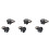 3X G21 Mobile Phone Game Trigger för PUBG Gaming Controller L1 R1 Alloy Key Button för  Android Gamepad Joystick 1