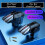 3X G21 Mobile Phone Game Trigger för PUBG Gaming Controller L1 R1 Alloy Key Button för  Android Gamepad Joystick 3