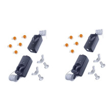4x Olhos Do Feixe Do Sensor da Segurança da SubstituiçãO Do Sensor da Porta da Garagem para 41A5034 Peças Do Abridor Do ArtesãO da Liftmaster