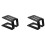 2pcs 5.3in Height Monitor Speaker Stand Riser Comfortable Viewing Angle Stand Mount Solid Speaker Support Metal Riser 1