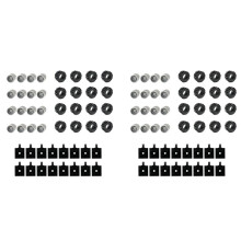 96PCS Wheel Axles Pack Block Car Accessories Tyre Hub Classic Building Bricks Children DIY Toys Blocks for Kids