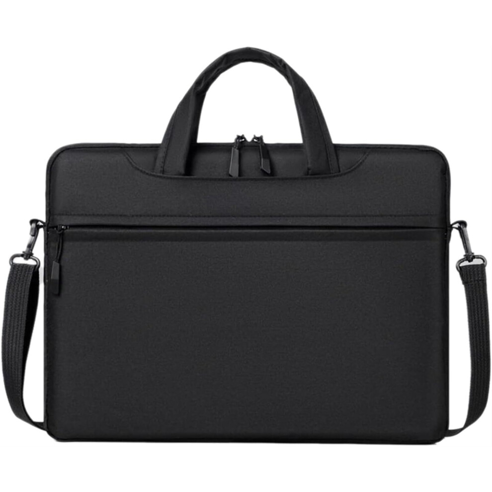 Compact Laptop Bag, 13.3/14.1/15.6, Waterproof, Shockproof, Lightweight Crossbody Bag, Notebook Bag, Laptop Briefcase, Notebook Case 13.3' Black 9382693622631