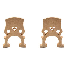 2X 3/4 Regulated Double Bass Bridge Contrabass Bridge Upright Bass Bridge