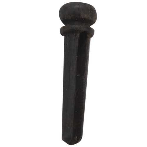 36 Pezzi Nero Ebano Shell Guitar Bridge Bone Pins Set con Abalone Dot Verde per Accessori Chitarra Acustica 2