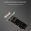 6X Double-Sided 4-Disk NVME  Card PCIeX16 to M.2 M-Key NVMEx4SSD 2U Server  Array Expansion Adapter Split Card 6