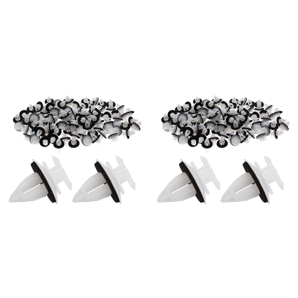 400Pcs 51418224768 Plastic Rivets Clip For E46 E53 E90 E91 E70 Door Panel Auto Fasteners Trim Panel Push Retainer 6031571844865