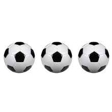 3X Size 5 Professional Training Soccer Balls PU Leather Black White Football Soccer Balls Goal Team Atch Training Balls