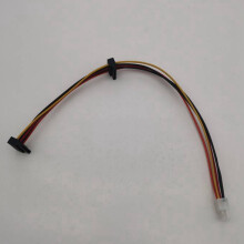 20X Placa-MãE ATX 4Pin para 2 Portas Serial ATA  Hard Drive Adaptador Cabo de AlimentaçãO para  IPC e Tax Controller 18AWG