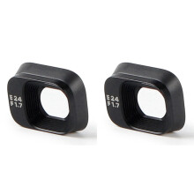 2X para    3 Pro Gimbal Lente de Cámara Carcasa Frontal Reemplazo de Piezas de Reparación de Drones Portátiles
