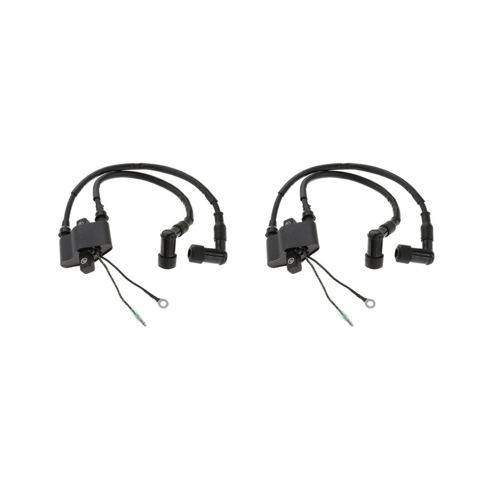 2X Outboard Boat Motor Ignition Coil Parts 3G2-06040-4 803706A1 3G2-06040 3G2060404 For 9.9 15 18Hp 6034208193817