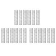 Cartucho de Filtro de Agua para Sedimentos de 10 Micras de Cuerda, Paquete de 18, Filtración de Sedimentos para Toda la Casa, Universal