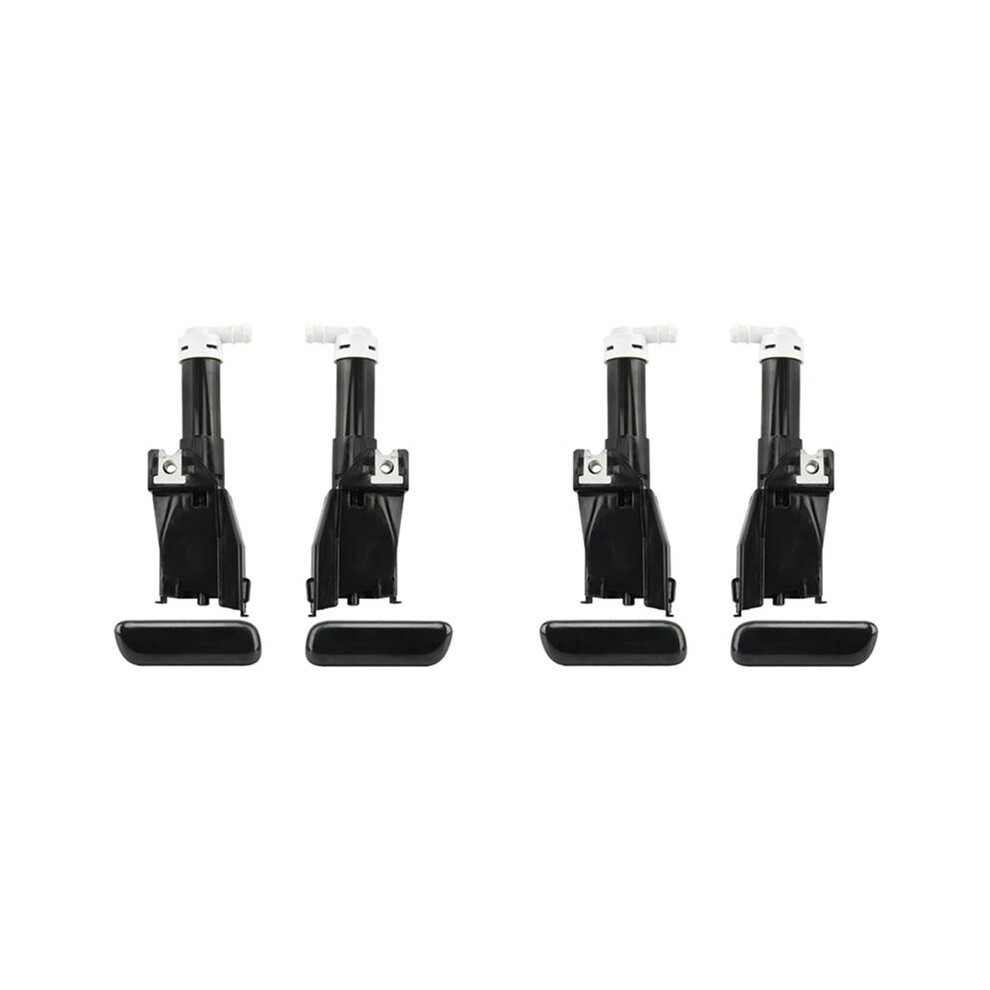 4X Headlight Washer Nozzle With Cover Cap For Pajero V93 V97 2006-2019 8264A027 8264A028 8264A025 8264A026 6033515823134