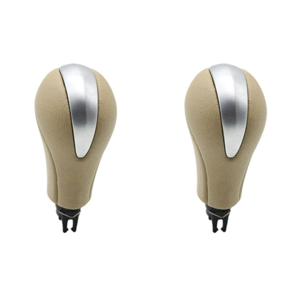 2X 4910-Jk03a Gear Shift Knob For Qx56 G25 G37 Fx37 Ex37 Qx70 Q60 Qx50 34910-1La6c Beige 6034037555183