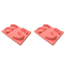 2X Dental Suture Practice Kit Suture Practice Kit Students and Veterinary Student Suturing Pad,Training Kit
