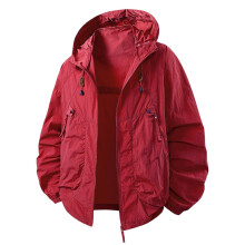 UV Clothing Men's Sun Protection Jacket with Hood Slim Fit Summer Lightweight