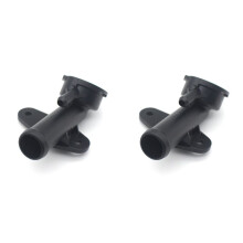 2X Motorcycle Radiator Coolant Neck Filler Water Inlet for Shadow Hornet CB250 CB400