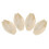 400X Bouchées - Bols, Bois Biodégradable "Bateau" 11 cm x 6,5 cm 3