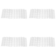 40 Stück Profi Acryl Pokerchips Halter Tray für 100 Chips (Ohne Deckel)