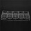 40Pcs Professional Acrylic Poker Chips 100 Chip Trays (Without Cover) 7