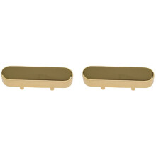 2X Guitar Neck Pickup Cover for Tl Tele Telecaster Electric Guitar Parts,Gold
