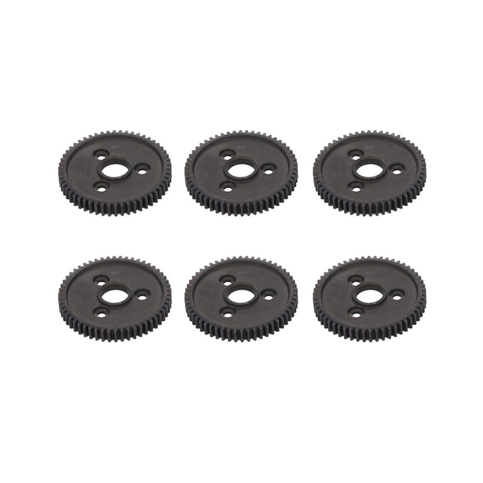 6X Hardened Steel Metal Spur Gear 54T 32P 3956 For Rc 1/10 Slash 4X4 Stampede Vxl Rustler E-Revo T-Maxx 6033808709886
