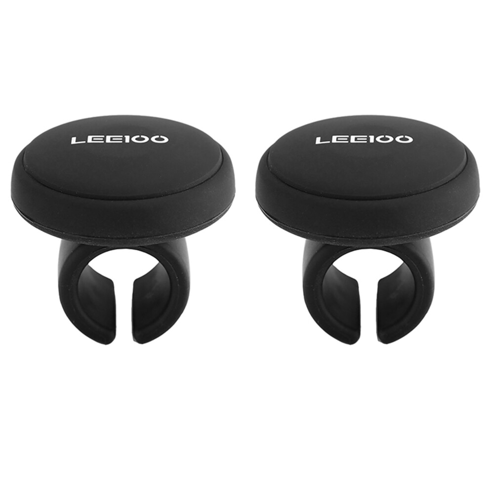 2X Leeioo Universal Car Truck Steering Wheel Spinner Power Handle Knob Booster- Black 6031261127223