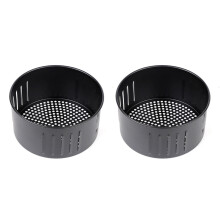 2X la Cesta del Reemplazo de la Freidora, Bandeja para Hornear de Acero Inoxidable para Asar Resistente Y Antiadherente para Todos Los Hornos de