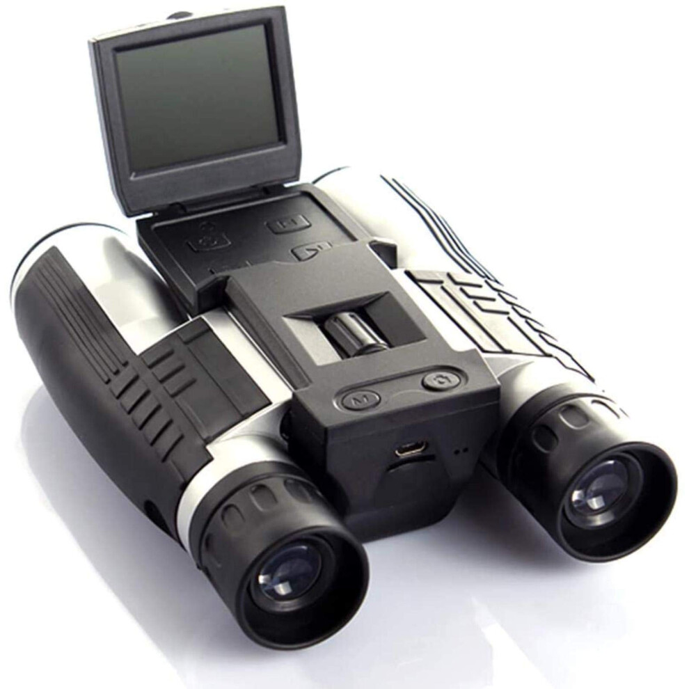 Fs608 Multi Function Video Camera Telescope 12X32 Binoculars With 1080P Digital Camera 5Mp Cmos Usb 2.0 Screen 9382693807441