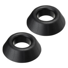 2X Holder, Stand Basketball Football Soccer Rugby Plastic Display Holder,Black