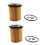 2X per - C E CLA - Kit Filtro Olio Motore di Classe 1