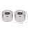 8Pcs 1/10 RC Steel Round Columns, Silver, 7x5mm, 3mm Hole 9