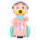 Kids Electric Cartoon Duck Bubble Maker with Light, Auto Bubble Blower 2