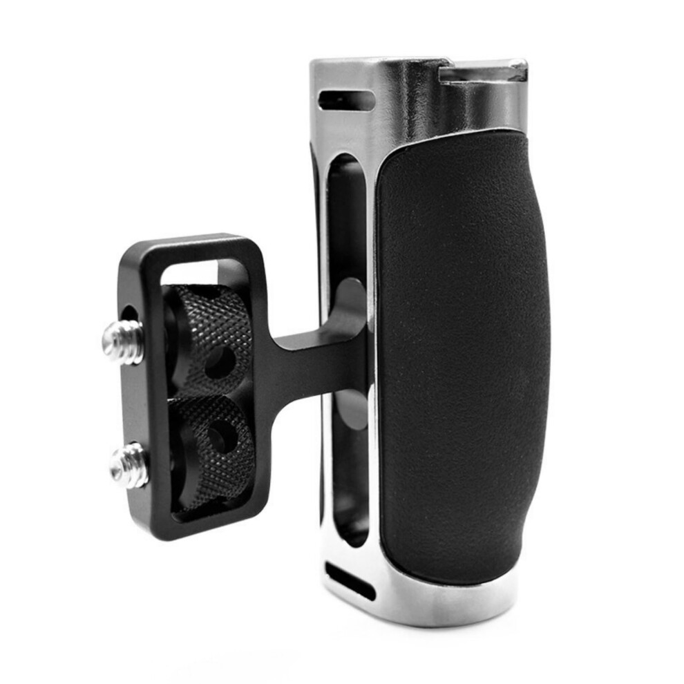 Camera Side Handle With Cold Shoe Mount, Quick Release And Left Right Switchable Grip For Dslr Cage 9044945397185