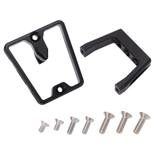 Bicycle Front Carrier Aluminium Alloy 3 Hole Block for Brompton Dahon Bikes 1