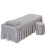 Massage table cover fitted sheet, solid wood, 5 sizes (Light Grey) 1
