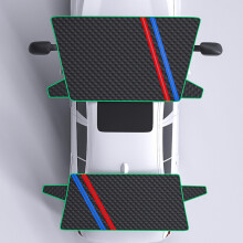 Car Windscreen Frost Cover for Citroen Berlingo 20102020, Waterproof Snow Protector with Mirror Covers, Reflective Strips and UV Shield