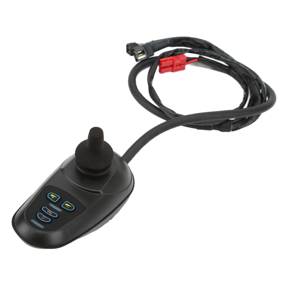 Electric Wheelchair Joystick Controller with 360 Degree Rotation Capability