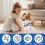 Micro Blocks Set, Dog Model Kit DIY Micro 3D Building Blocks, Mini Toy Gifts 2