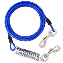 300 cm long dog leash, flexible dog lead with shockabsorbing spring for outdoor walks. Ref: 1619