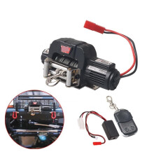 Electric chain hoist with wireless remote control for boat trailers and family use