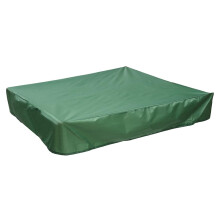 Waterproof sandbox cover, rainproof, sun protection, portable, outdoor, green, 200x200cm