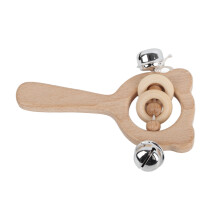 Buche Holz Bär Hand Zahnen Holz Ring Baby Rasseln