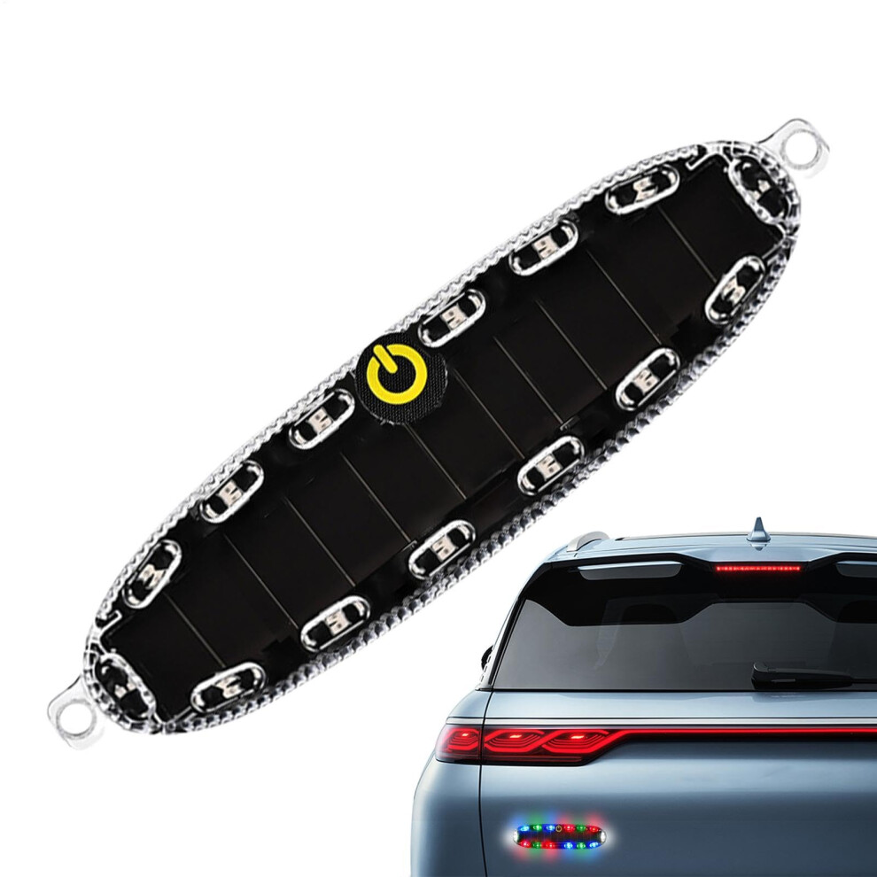 Solar Warning S Brightness Led Waterproof Multicolor Solar Strobe S For Trucks Light 9382693808509