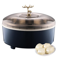 5L Stainless Steel Dough Proofer with Precise Temperature Control and 24h Timing for Bread and Yogurt
