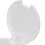 Runde ABS-Baumwollpad-Dispenserbox, Staubdicht, Leicht, 200 ml 5