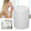 Runde ABS-Baumwollpad-Dispenserbox, Staubdicht, Leicht, 200 ml 1