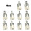 Delicate Exquisite Fuel Filter Fuel Filter Replace 10pcs/set For Echo For Echo 13120519830 For Oregon For Rotary 1
