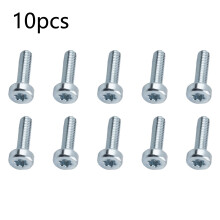 10pcs Screw Bolts T27 5mmx18mm M5X18 For S-TIHL Chainsaw Head Bolts Head Cap Screws Garden Power Tools Accessories