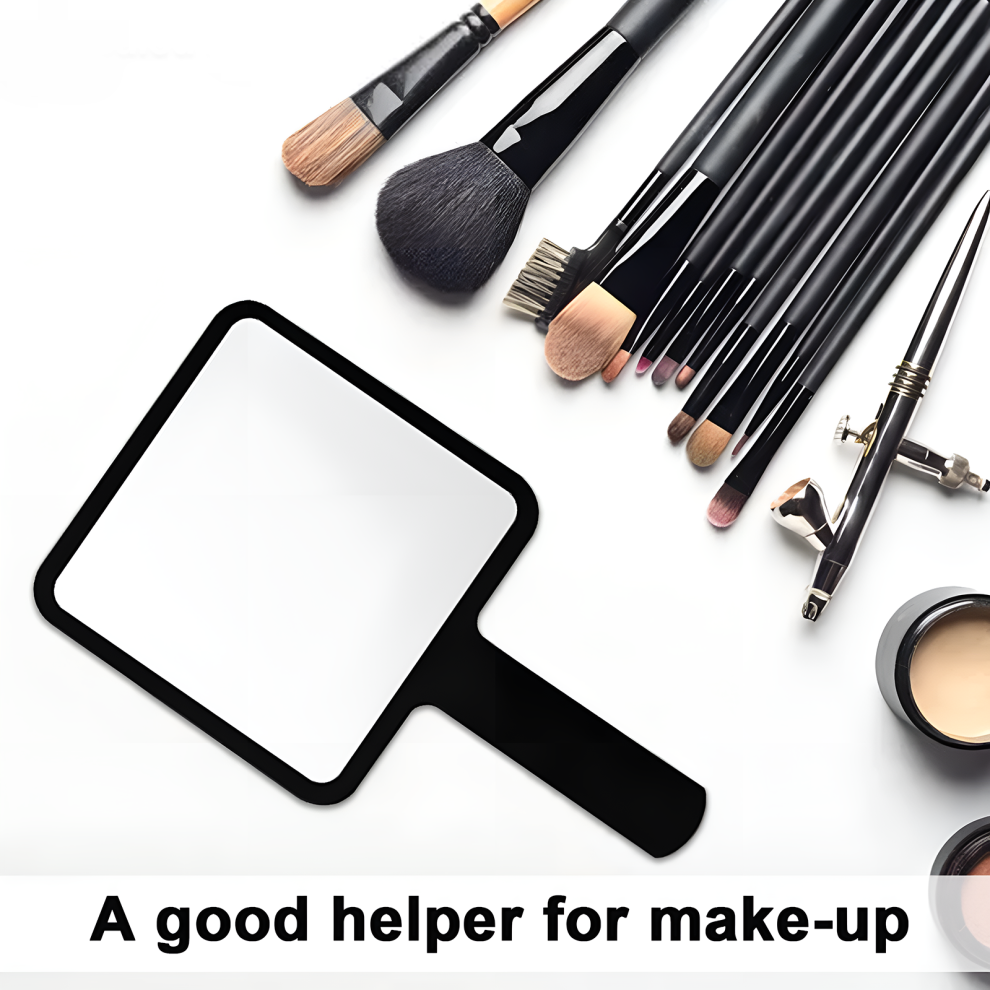 Cosmetic Mirror With Handle, Wide Application In Salons And Home, Portable Mirror Designed For Professional Makeup Artists And Dentists, 4.7 X 8.3