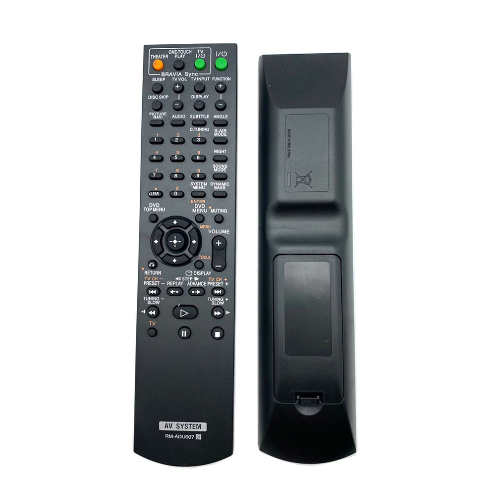 Remote Control For Sony Av Dav-Dz280 Dav-Dz660 Dav-Dz860 Dav-Dz680 Dav-Dz780 Hcd-Dz750 Rm-Adu047 Rm-Adu050 Str-Ksl700 Dav-Dz910w 6935161455687